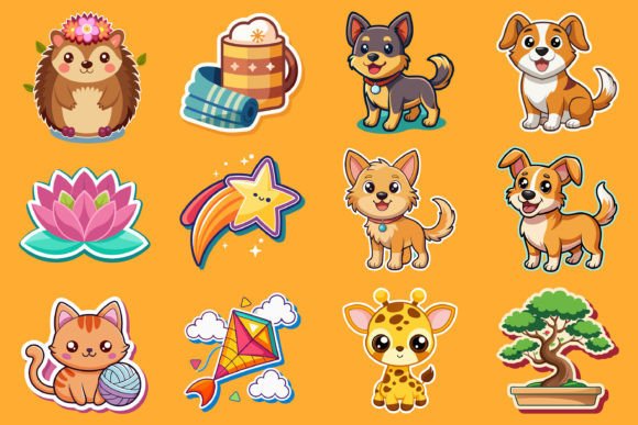 Download Creative Stickers Pack - Premium Bundle