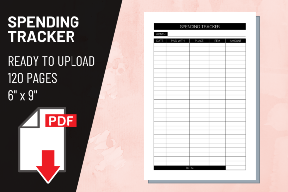 Download KDP Interior Spending Tracker - Premium Resources