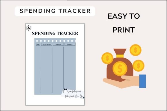 Download Spending Tracker Printable - Premium Resources