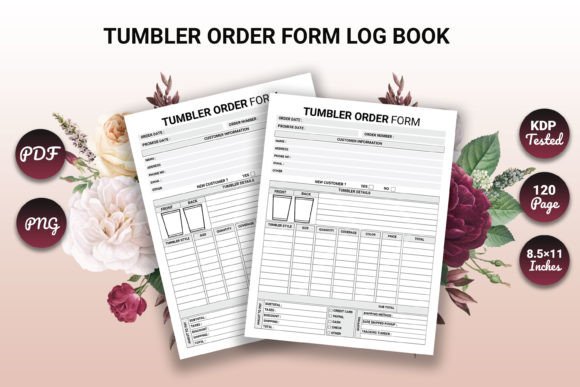 Download Tumbler Order Form - Craft Business Form - Business form Collection