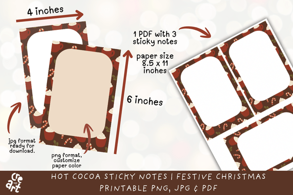 Download Hot Cocoa Sticky Notes - Hot cocoa sticky notes Collection
